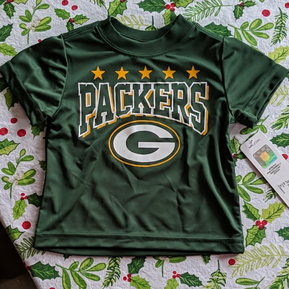 Toddlers packers shirt